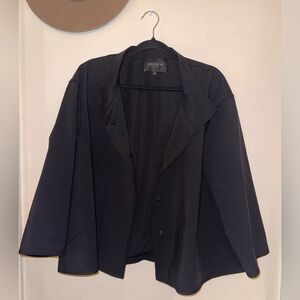 Black Button Snap Jacket